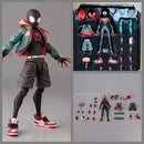 Sv Action Spiderman Miles Morales Action Figure Collection Sentinel Marvel Spider-Man Into the Spider Verse Figures Model Toys
