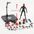 Sv Action Spiderman Miles Morales Action Figure Collection Sentinel Marvel Spider-Man Into the Spider Verse Figures Model Toys