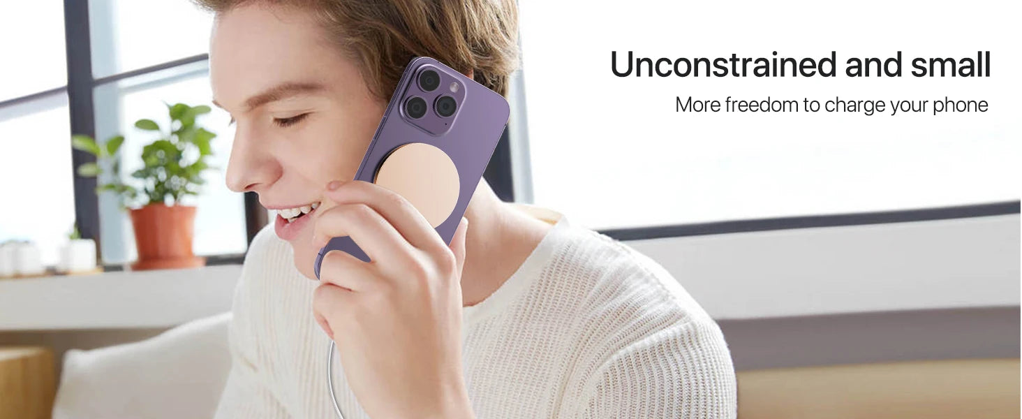 Magnetic Wireless Charger Induction 20W Fast Charging Station For iPhone 15 14 13 12 11 Pro Max X XS XR 8 Plus Phone Airpods Pro