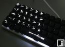 1 set ABS CSGO mechanical keyboard Keycaps personality transparent Wearable keycap