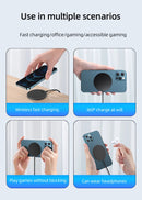 Magnetic Wireless Charger Induction 20W Fast Charging Station For iPhone 15 14 13 12 11 Pro Max X XS XR 8 Plus Phone Airpods Pro