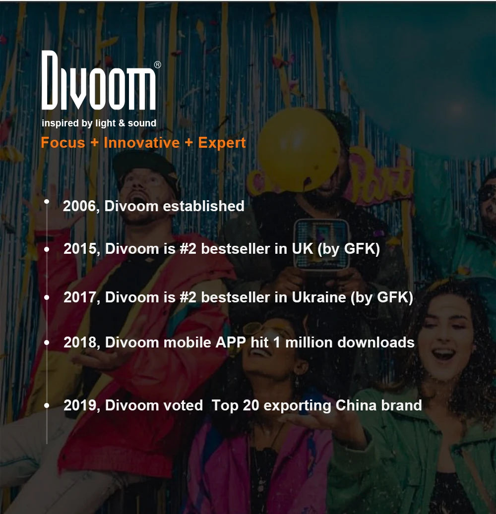 Divoom Pixoo 64 WiFi 64 X 64 LED Panel  for Gaming Room Decoration Pixel Art Display WiFi Cloud Digital Frame with APP Control,