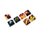 1 Set LOL Keycaps For MX Switch PBT 5 Sides Dye Subbed Keycap All Champions Can Be Customized OEM Cherry XDA Profile Key Cap