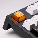 1pc Zinc Aluminium Alloy Key Cap Mechanical Keyboard keycap for CSGO OW Dota 2 PUBG WOW LOL R4 Height Stereoscopic relief