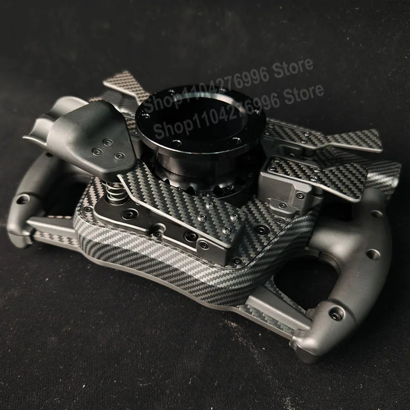 PC FORMULA Game Steering Wheel Racing Game Simulator with 4.3-inch Touchable High-Definition Screen For Fanatec SIMAGIC MOZA