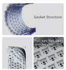 AJAZZ AK820 / AK820Pro Gaming Mechanical Keyboard 75% 82 Keys Wired Single Mode/Bluetooth Wireless Gamer Keyboard for Laptop PC