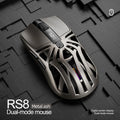 SmailWolf RS8 Bluetooth wireless 2.4g gaming mouse triple-mode lightweight e-sports gaming 1K return rate 10000DPI computer