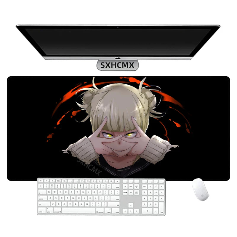 Toga Himiko Mouse Pad Game My Hero Academia Laptop Play Mat Extra Large Kawaii Anime Mousepad PC Gaming Accessories
