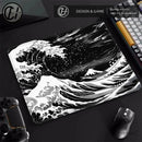 The Great Wave Art Design Small Mousepad Office Speed DeskMat 40x45cm PC Computer Game Keyboard Pad XS Rubber Anti-slip Mice Mat
