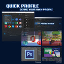 Visual Stream HAISEEN Dock Keyboard LCD Button 15Keys Live Content Creation Controller Customizable Windows/MacOS/Android/iOS