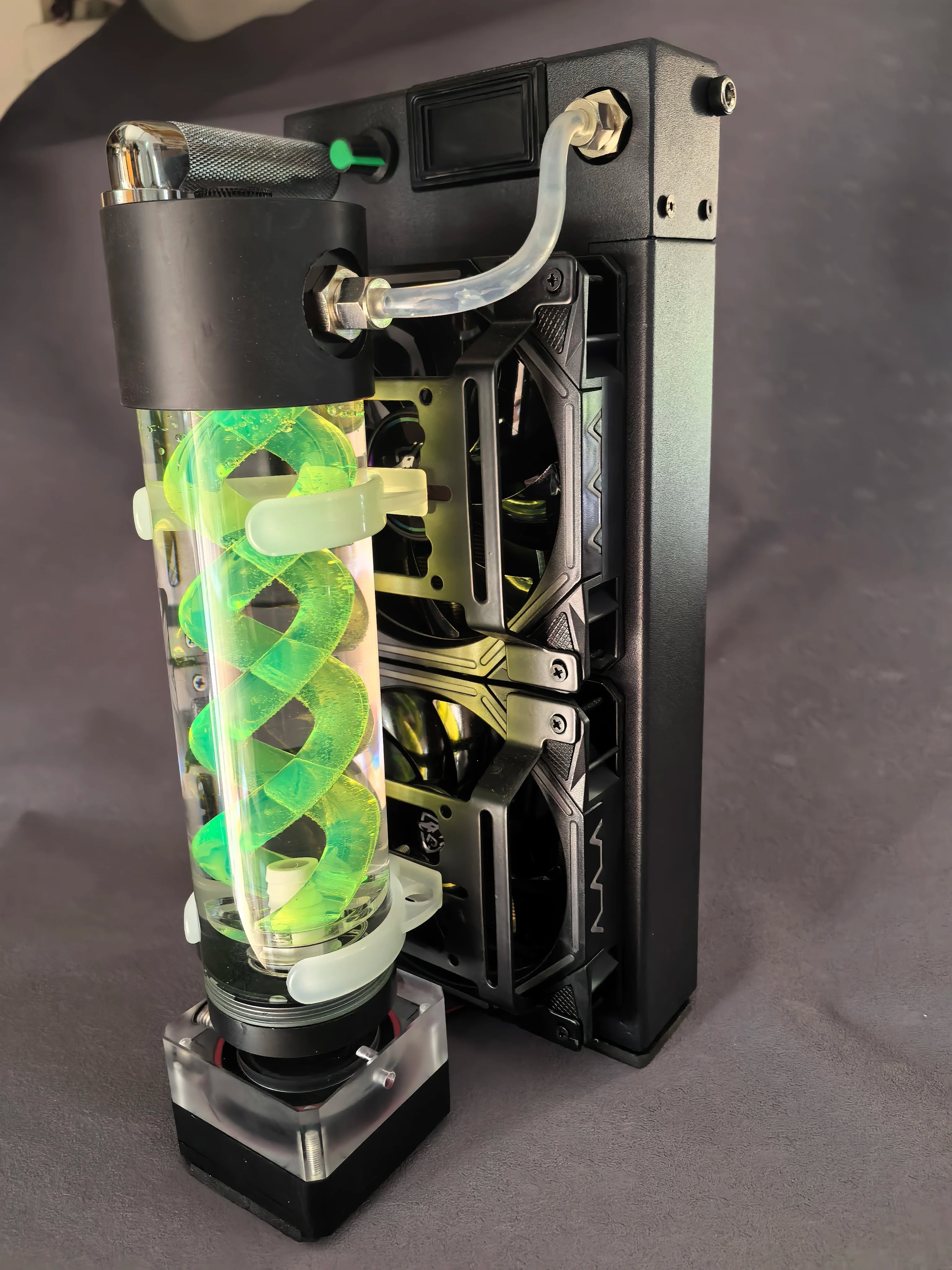 Laptop External Liquid Cooling System - Gaming Performance Upgrade Kit for LOL & FPS Games