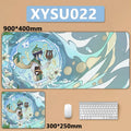 Anime Game Furina Neuvillette Mavuika Wanderer Raiden XXL Large Genshin Impact Mouse Pad Non-slip Keyboard Desk Mat Mousepad