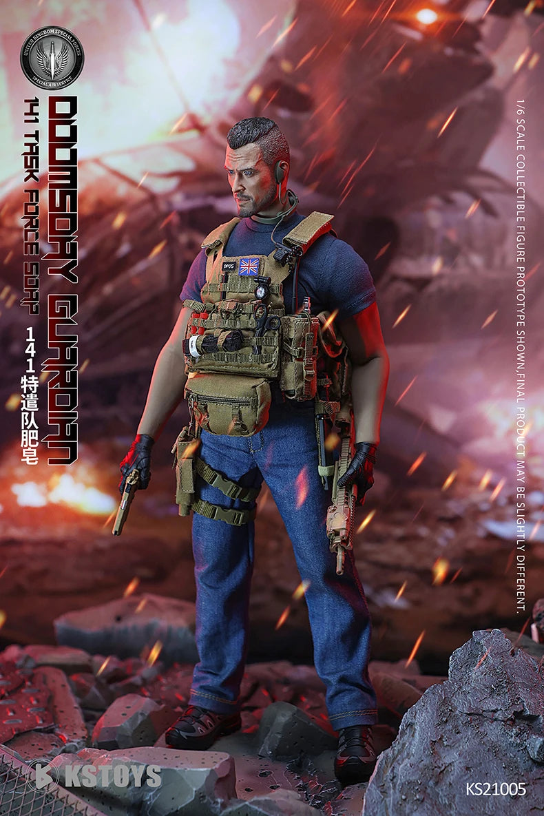 ViiKONDO 1/6 Flagset FS 73033 Ghost Action Figure Simon Riley End War COD Army Men 12inch Special Toy Model Full Set Collection