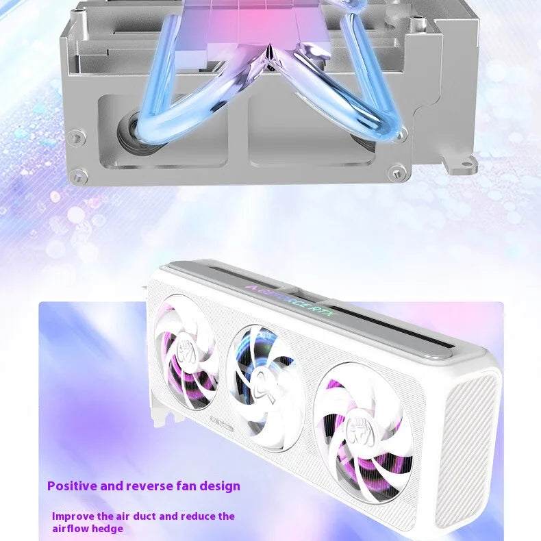 AX Gaming GeForce RTX 5080 X3W 16GB – 16GB GDDR7, 256-Bit, 30Gbps, 4K/8K Gaming & AI Rendering Graphics Card Video Card