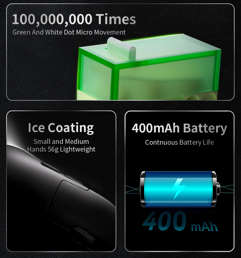 AJAZZ AJ159 AJ159P APEX 2.4G USB Wireless Mouse Bluetooth 2.4G Gaming Mouse 26000 DPI Mice for Gamer Mouse PC Laptop