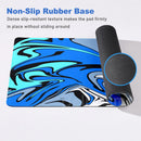 Strata Liquid Mousepad Large Gaming Keyboard Extended Pads Purple and Black Mouse Mat Topographic Mouse Pad PC cabinet Deskmat