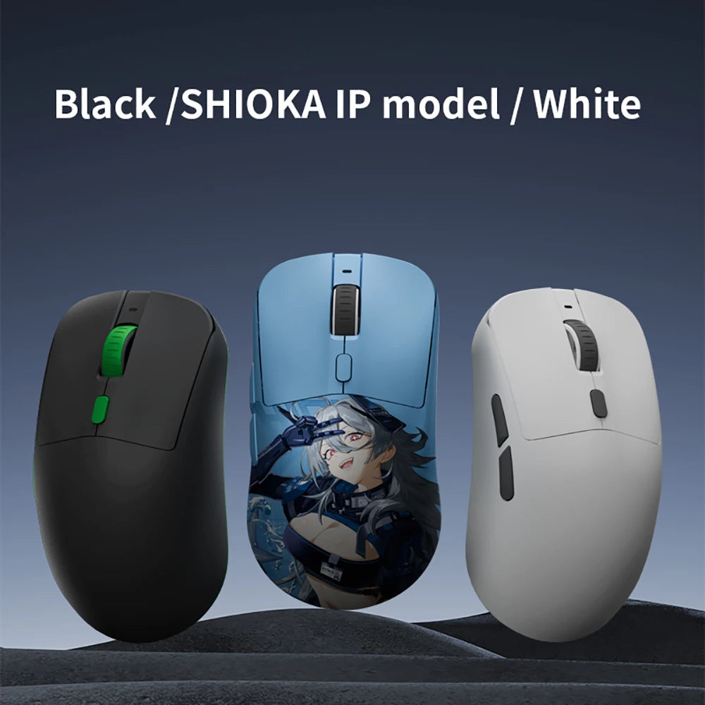 Darmoshark X5 Gaming Mouse 7Key PAW3395 Double 8K Wired Wireless 26000 DPI RGB Magnetic Charging Base Motospeed Macro Game Mouse