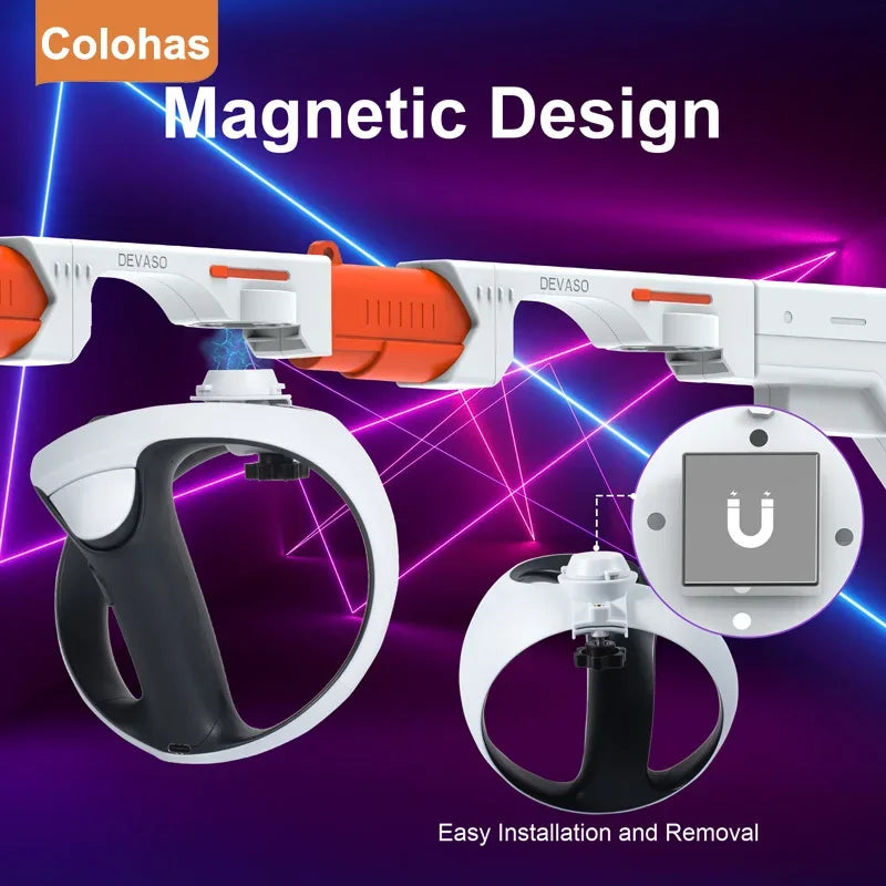 For Sony PS VR2 Shooting Game Controller Inventory Accessories Body Induction Magnetic Suction Christmas Gift Games  Accessories