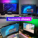 33-60cm Monitor Light Bar PC RGB Background Lighting Eye Protection Dimming Reading/Gaming/Work Lamp Timed Night Light