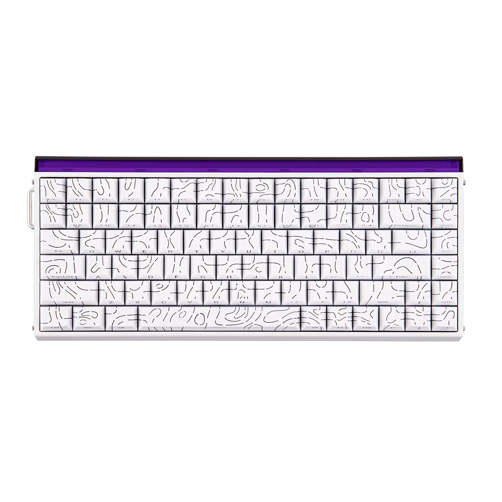 AULA HERO 84HE Magnetic Switch Keyboard Rapid Trigger 8K Return Esports Gamer Keyboard RGB Wired Gaming Keyboard