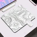 Fluid Mouse Pad Large Square Computer Office Game Table Mats Rubber Anti-slip Mousepads Small Decor Desk Pads Multiple Sizes
