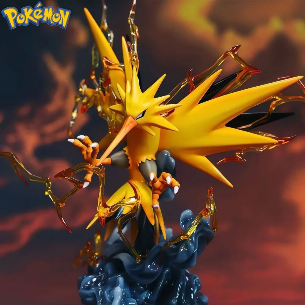 15.5cm/6.1in Anime Pokemon Figure Zapdos Action Figures Pvc Collection Model Toys for Children Gifts