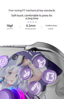 AOLION K20 Wireless Gaming Controllers TMR Joystick Replaceable Magnetic Shell Gamepads Custom For PC NS2 Steam Gamer Gfits