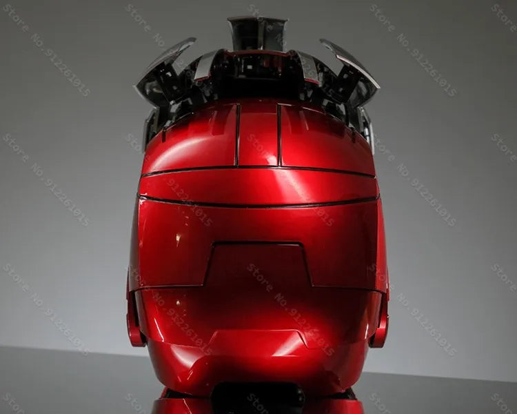 Iron Man Helmet Mk5 Electric Voice Activated Control Wearable Mask 1:1 Automatic Opening Closing Model Figure Adult Toy Gift