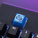 1pc Zinc Aluminium Alloy Key Cap Mechanical Keyboard keycap for CSGO OW Dota 2 PUBG WOW LOL R4 Height Stereoscopic relief