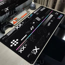 CS GO Large Size Mouse Pad Gaming Mousepad Rubber Mouse Mat Gamer Desk Mat Mechanical Keyboard Desk Pads XXL 40x90cm Mousepads