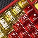 Anime Keycap Set PBT Five-sided Sublimation Ergonomic Original Height Asuka Langley Soryu Mechanical Keyboard Translucent Keycap