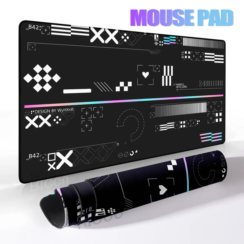 CS GO Large Size Mouse Pad Gaming Mousepad Rubber Mouse Mat Gamer Desk Mat Mechanical Keyboard Desk Pads XXL 40x90cm Mousepads