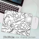 Fluid Mouse Pad Large Square Computer Office Game Table Mats Rubber Anti-slip Mousepads Small Decor Desk Pads Multiple Sizes