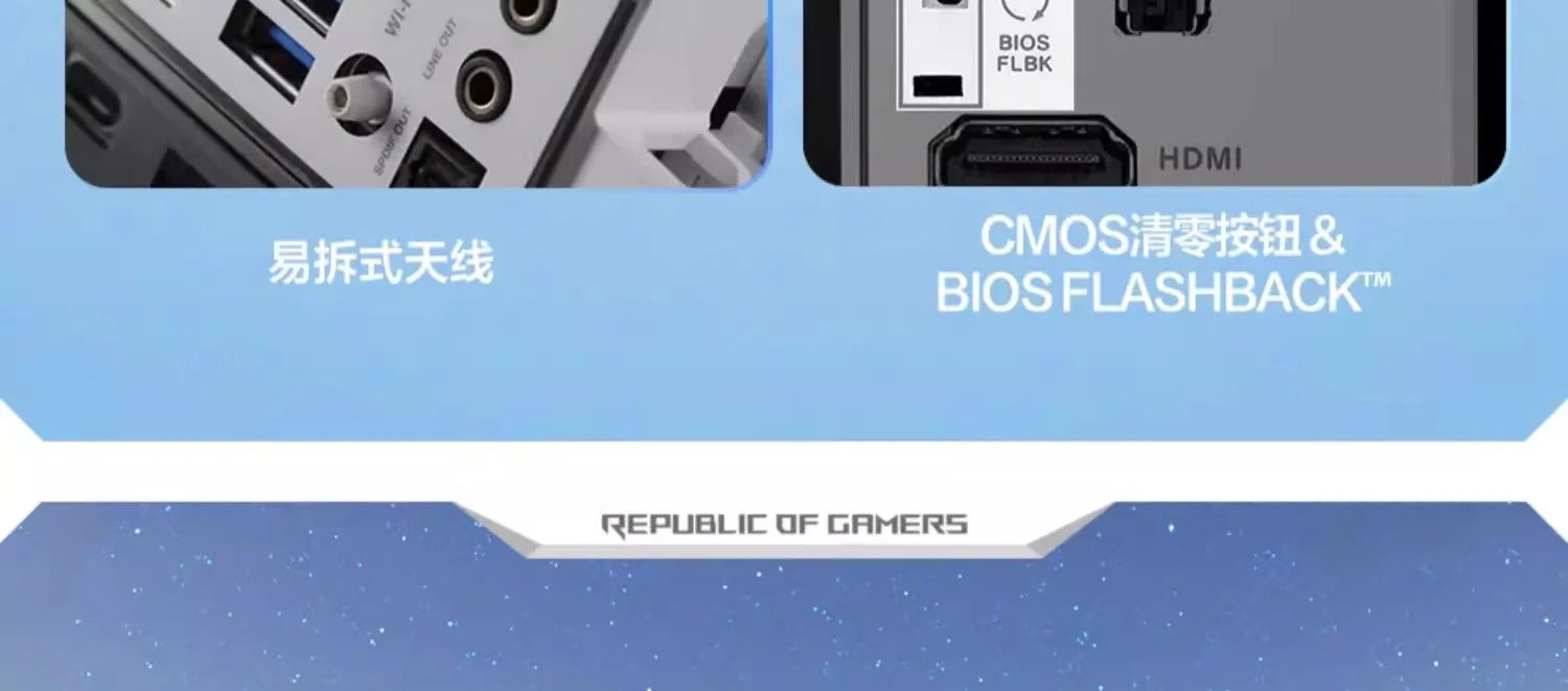 ROG STRIX X870-A GAMING WIFI snow blowing main board set CPU9950X3D processor