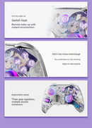 AOLION K20 Wireless Gaming Controllers TMR Joystick Replaceable Magnetic Shell Gamepads Custom For PC NS2 Steam Gamer Gfits