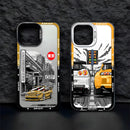 Tokyo Sports Racing JDM Drift Car Phone Case For iPhone 16 15 14 13 12 11 mini Pro Max X XR XSMAX 8 7 Plus Anti Fall Matte Cover