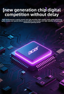 Acer OHW303 Headsets Gamer 7.1 Stereo Virtual Surround Bass Earphone Gaming Headphone with Mic LED Light for Computer PC Gamer