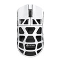 Attack Shark R3 Wireless Gaming Mouse,PAW3395 Up to 26K DPI 8KHz Return Rate,Magnesium Alloy 46G Ultralight Hollowed Design, Tri