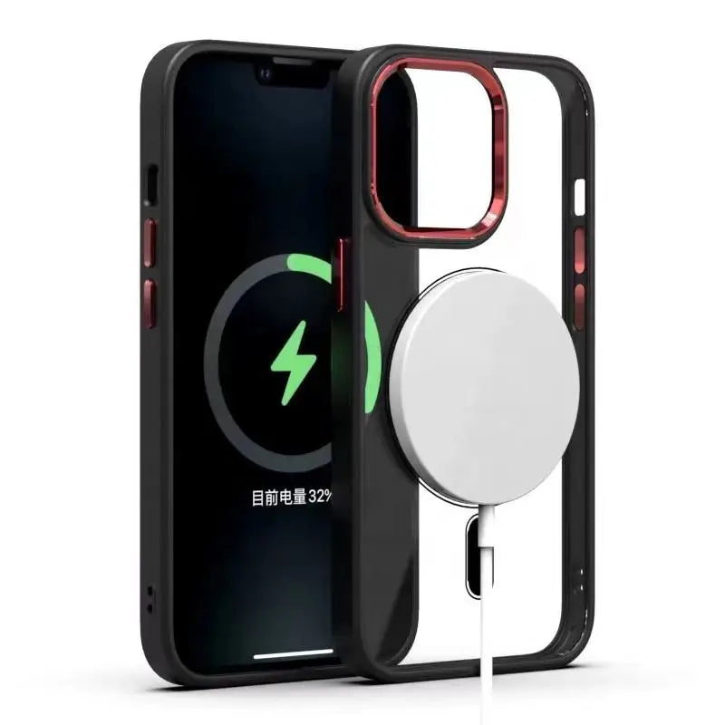 Magnetic Wireless Charger Induction 20W Fast Charging Station For iPhone 15 14 13 12 11 Pro Max X XS XR 8 Plus Phone Airpods Pro