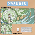 Anime Game Furina Neuvillette Mavuika Wanderer Raiden XXL Large Genshin Impact Mouse Pad Non-slip Keyboard Desk Mat Mousepad