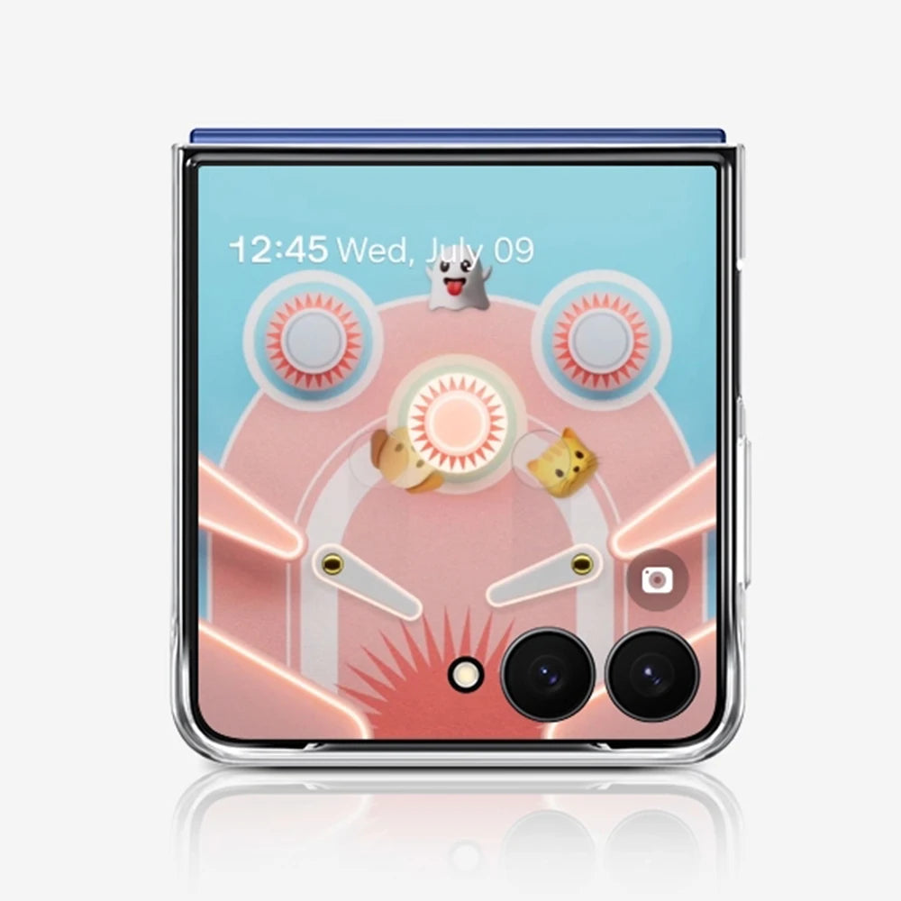 Original for Samsung Galaxy Z Flip7 Flipsuit Case EF-ZF766 Galaxy Z Flip 7 Smartphone Cover Transparent