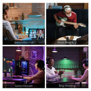 XTUGA MU2000 RGB Mini Condenser Microphone USB Interface Suitable For Gaming Voice Computer Live Streaming Video Conferencing