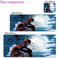 Super Hero Batmans Anime Mouse Pad Office PC Speed Gamer Keyboard Mousepad Laptop Gaming Accessories XXL Desk Mat 900x400 Carpet
