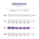 Valorant iso/clove Keyboard Keycaps Cherry Profile Keycap PBT Custom Gaming Key Caps for Mechanical Keyboards Accessories Gifts