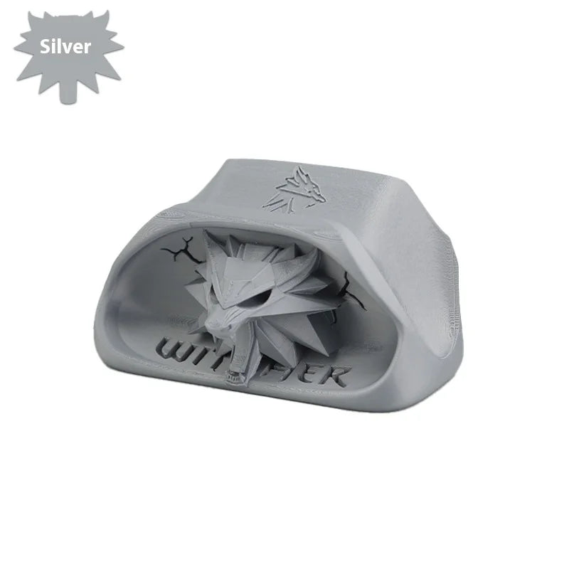 Wizard Wolf Head Badge Game Controller Base Bracket For Xbox Gamepad Gaming Peripherals Computer Accessories Desktop Storage