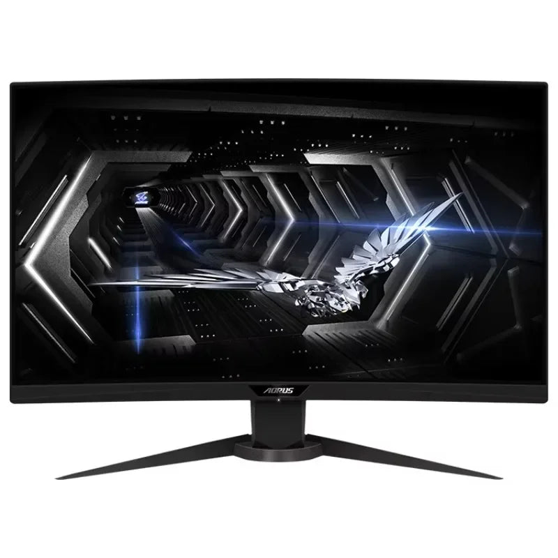 GIGABYTE AORUS CV27Q 27 Inch 2K 165Hz 1Ms1440P 1500R FreeSync Gaming Monitor Exclusive Built-in ANC with HDR 90% DCI-P3