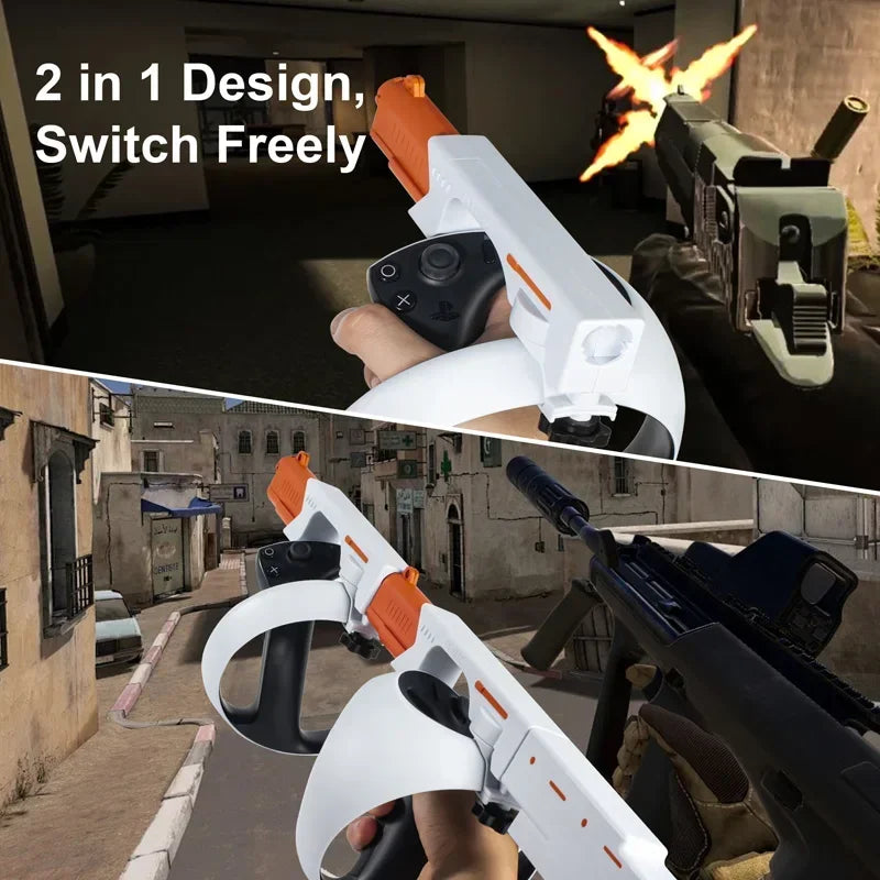 For Sony PS VR2 Shooting Game Controller Inventory Accessories Body Induction Magnetic Suction Christmas Gift Games  Accessories