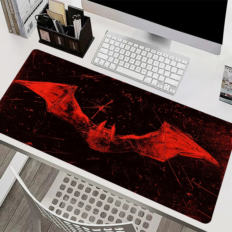 Super Hero Batmans Anime Mouse Pad Office PC Speed Gamer Keyboard Mousepad Laptop Gaming Accessories XXL Desk Mat 900x400 Carpet