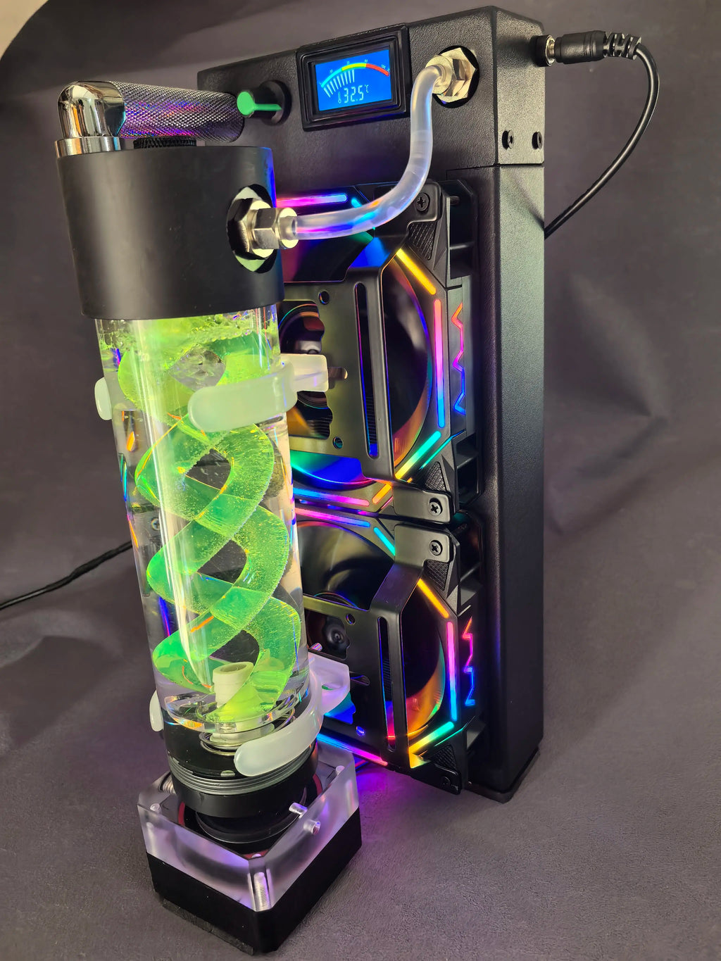 Laptop External Liquid Cooling System - Gaming Performance Upgrade Kit for LOL & FPS Games