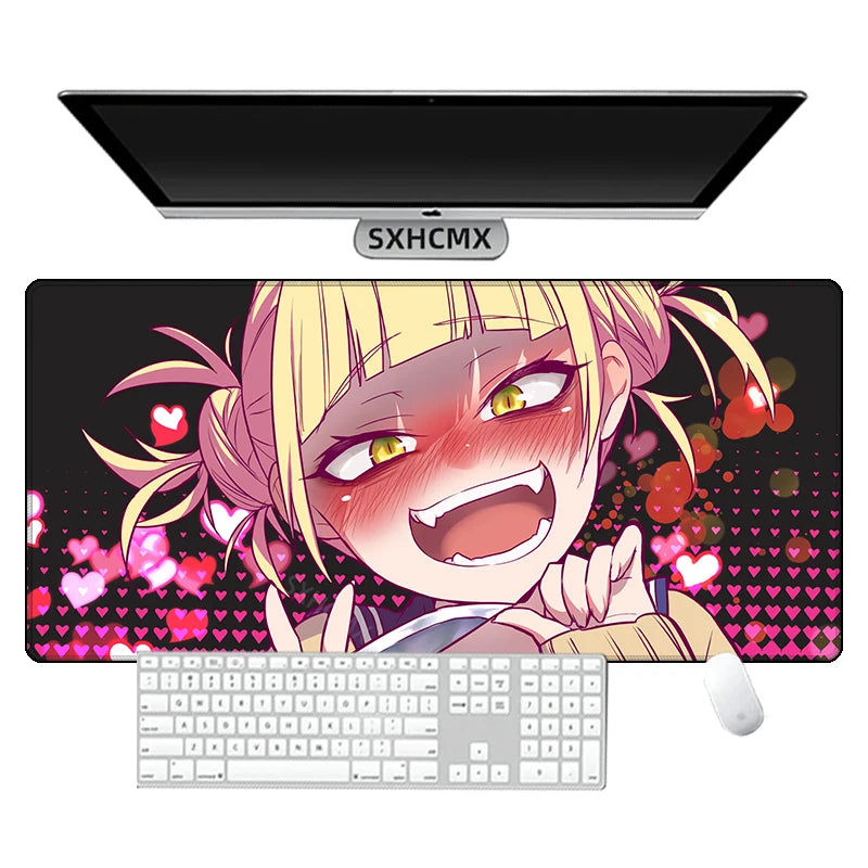 Toga Himiko Mouse Pad Game My Hero Academia Laptop Play Mat Extra Large Kawaii Anime Mousepad PC Gaming Accessories